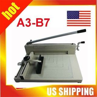 Precise Industrial Heavy Duty Paper Cutter A3 B7 Thick Layer Desktop