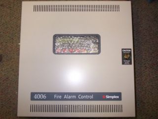 NEW FIRE ALARM SIMPLEX 4006 9102 CONVENTIONAL FIRE ALARM CONTROL PANEL