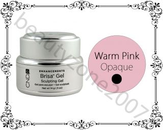 CND Creative Nail Brisa Gels Warm Pink Opaque .5 oz