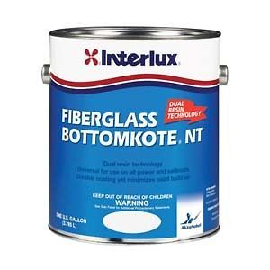 Interlux Fiberglass Bottomkote NT Antifouling Paint Black 1 Gallon