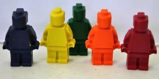 25 Lego Minifigure Crayons Party Favors Birthday Supplies