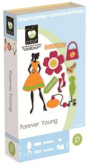 Cricut FOREVER YOUNG Cartridge   NEW