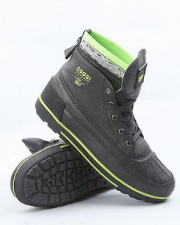 DUKI HI LIT COOGI BOOTS (BLACK/LIME)