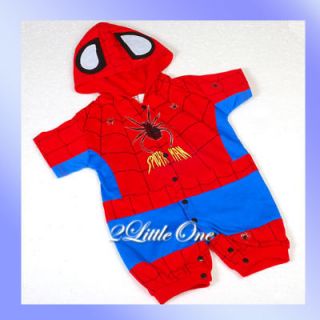 Hero Superhero Baby Infant Boy Fancy Costumes Outfit Size 6m 12m #014