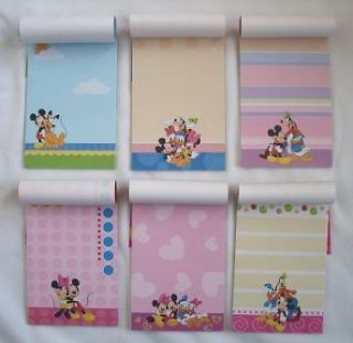 pcs DISNEY Mickey Mouse NOTEPAD Memo Pads Party Favor