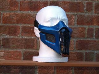 Mortal Kombat Sub Zero Alt. Airsoft & Cosplay Masks MADE TO ORDER