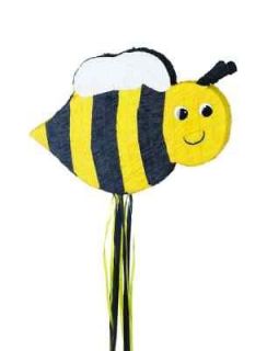 Bee Pull String Pinata   Kids Themed Birthday Party Supplies & Games