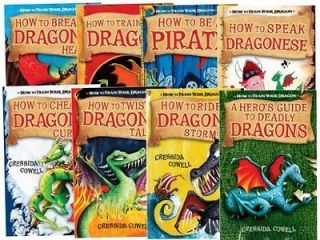 How to Train Your Dragon Collection, 8 Books, RRP £47.9