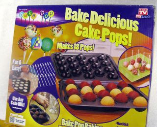 AS SEEN ON TV CAKE POPS AND WILTON TREE CAKE PAN