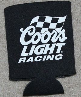 Newly listed One (1) New Coors Light Racing Can Coozie Koozie Black