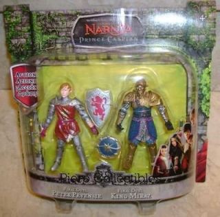 Narnia Prince Caspian Action Figures   Final Duel Peter Pevensie And
