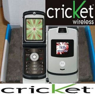 TRULY MINT* Cricket Motorola Razr V3c Phone +MANY EXTRAS;; FAST
