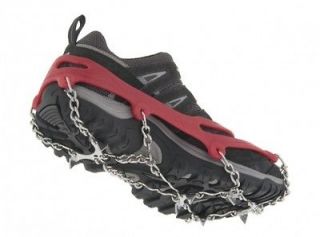 KAHTOOLA MICROSPIKES ICE/SNOW SHOES CRAMPONS SMALL BLK