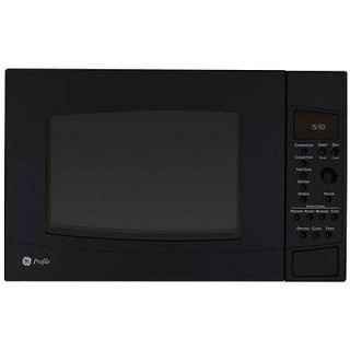 PEB1590DMBB Black 1.5 cu ft Countertop Microwave Oven   GE Profile PE
