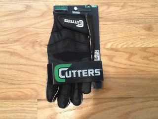 Cutters C Tack Football Gloves X 40 Black Mens large