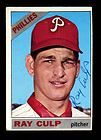 1966 TOPPS RAY CULP #4 PHILLIES SIGNED NICE