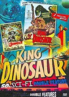 King Dinosaur 50s Sci Fi Double F V1   DVD New & Sealed