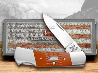 CASE XX Red Jigged Delrin Lockback Pocket Knife Knives
