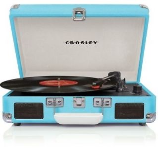 CR8005A GR Crosley Cruiser Turntable Record Player 3 Speed   Green