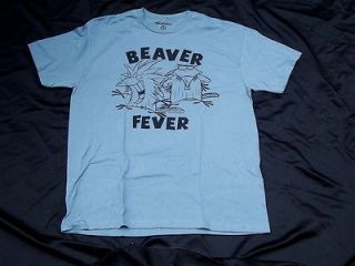ANGRY BEAVERS Beaver Fever Light Blue T shirt Sz XL NEW NICKELODEON