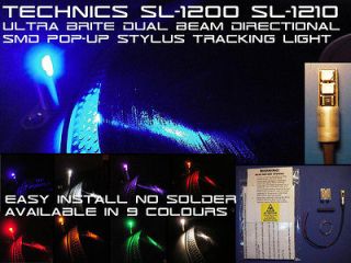 Technics SL 1200 SL 1210 Ultra Brite Dual Beam Directional SMD LED