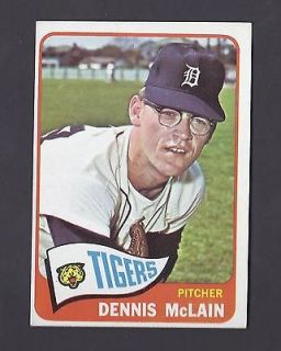 Dennis McLain Detroit Tigers 1965 Topps Card #236