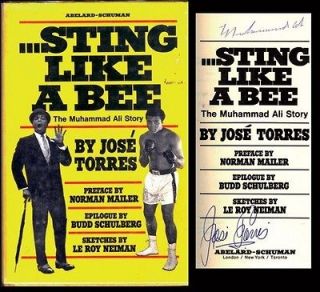 Muhammad Ali SIGNED Biography Signed Also by Boxer Author Jose Torres