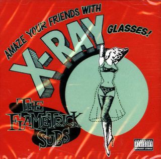 FLAMETRICK SUBS Amaze Your Friends With X Ray Glasses CD NEW RARE