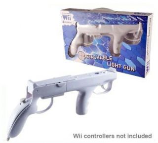 1x Assault Machine Gun Detachable Light Gun for Nintendo Wii