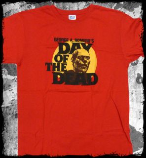 Day of the Dead   Circle Portrait red t shirt   Official   FAST SHIP