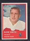 1963 Fleer #35 Dave Smith RB NM/NM+ G216654