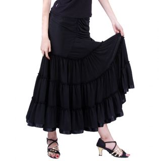 Brand New Ballroom Smooth Tango Full Length Long Dance Skirt
