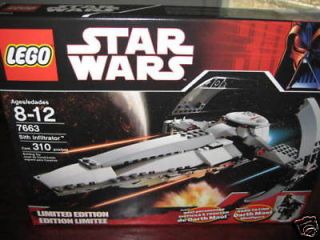 star wars lego 7663 sith infiltrator in Toys & Hobbies