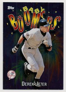 DEREK JETER 1998 Topps Baby Boomers #1 Yankees