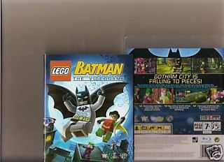 LEGO BATMAN PLAYSTATION 2 PS2 PS 2 BAT MAN