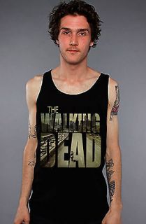 The Walking Dead Shirt   Poster T Shirt   Black Tank Top
