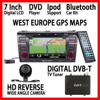 IN DASH MAZDA3 DVD WEST EUROPE GPS MAPS REAR CAM EURO DIGITAL DVB TV