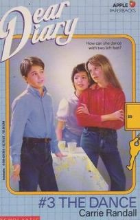 Dear Diary #3 The Dance CARRIE RANDALL Softcover 1990