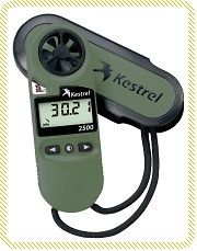 Kestrel 2500NV 2500 Pocket Anemometer with Night Vision
