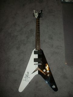 Schenker Rare Signed Dean STD Signature Model Guitar MSG UFO Scorpions