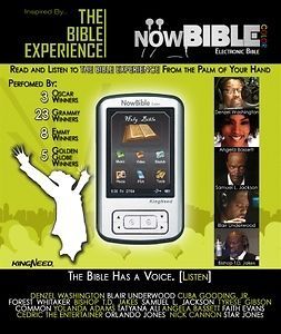 Bible Experience NowBible Color Audio/Vi sual 4 GB Bible  / MP4