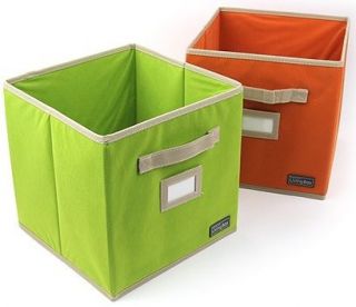 Storage Box Drawer 20ℓ Collapsible Storage Cube Decorative LLB167