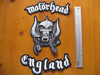 BACKPATCH MOTORHEAD   ENGLAND ( 3 PIECES )