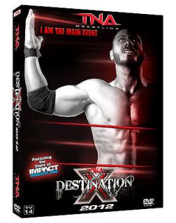 Official TNA Impact Wrestling Destination X 2012 2 Disc PPV DVD Set