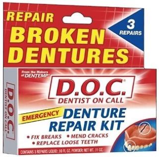 Denture Repair Kit   1 kit
