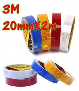 3M 20mmX2m High Intensity Diamond Grade Reflective Adhesive Tape