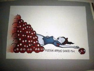 Monsanto unique sprayed original stencil (Like Banksy KAWS Obey dran