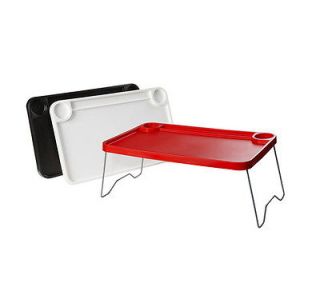 tray foldable 22x14 breakfast table laptop support red desk NORDBY