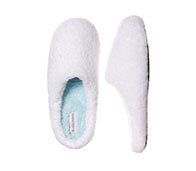 Dearfoam Microfiber Terry Clog White or Beige All Sizes House shoes