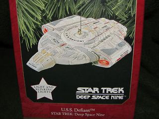 Star Trek U.S.S. Defiant Deep Space 9, Hallmark Keepsake Ornament